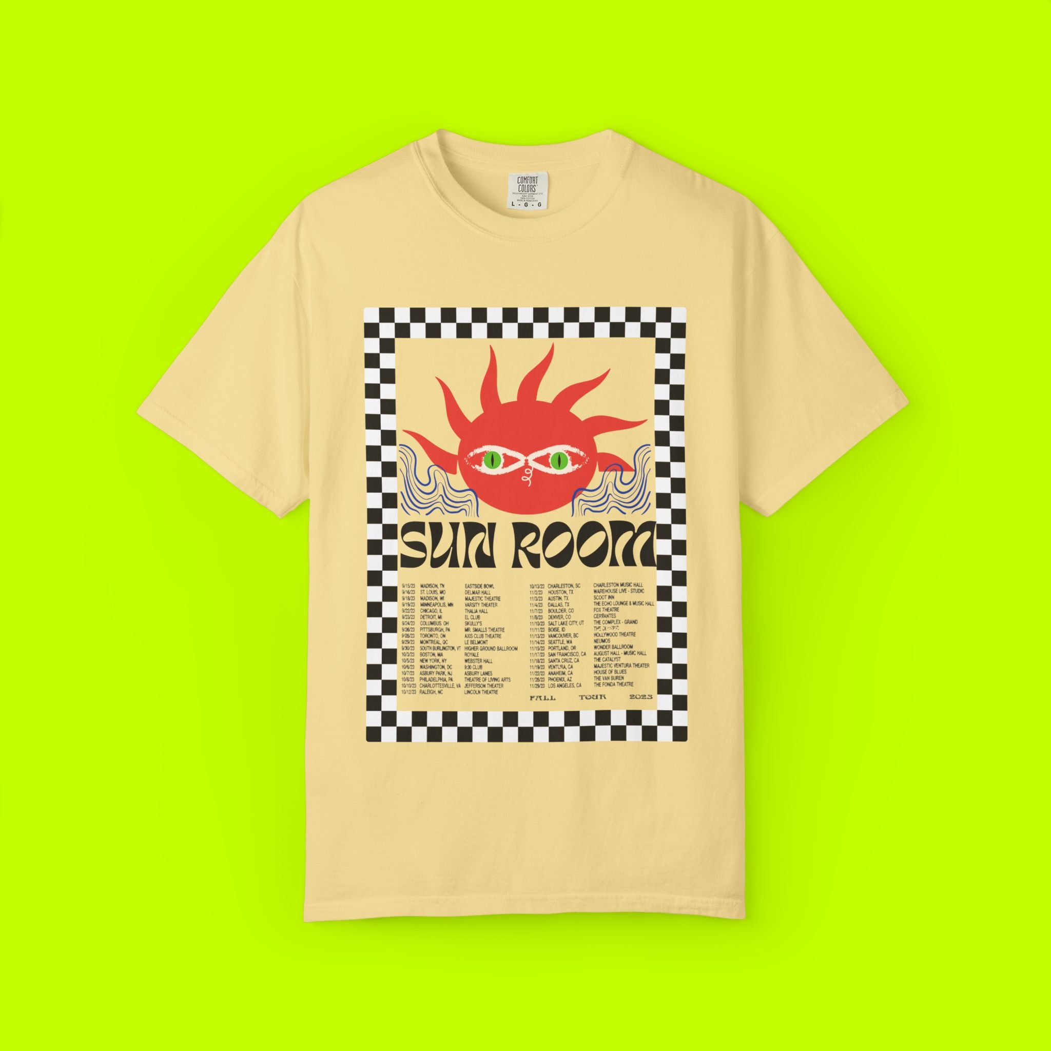 Sun Room Unisex T-Shirt | Retro Vibe Tee, Casual Summer Shirt, Gift for Music Lovers, Festival Wear, Graphic Tee