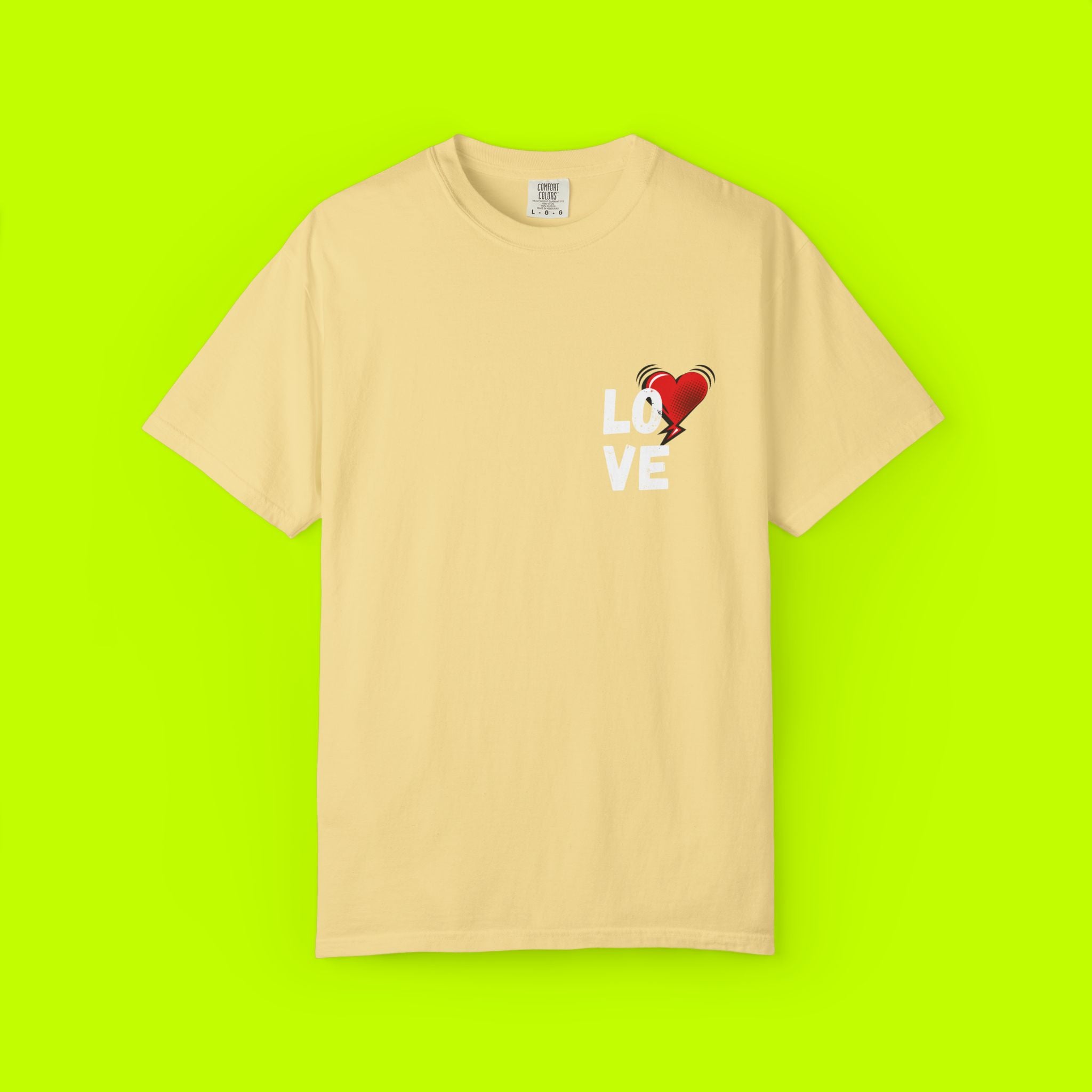 Pop Art Love Vintage Style T-shirt